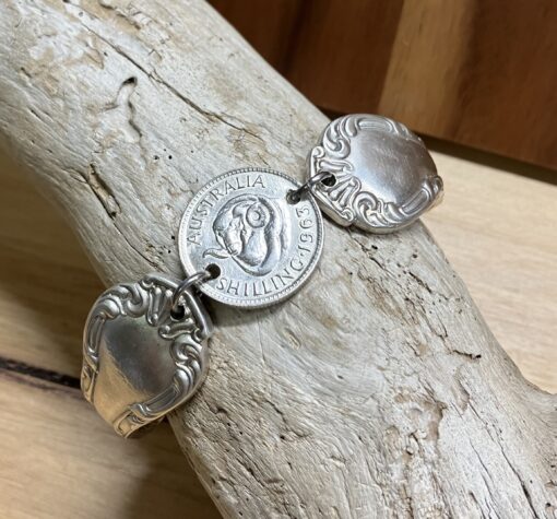 1963 Shilling Silverware Bracelet - Image 3