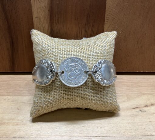 1963 Shilling Silverware Bracelet