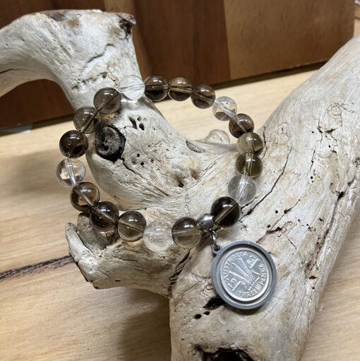 1963 Threepence Beaded Bracelet