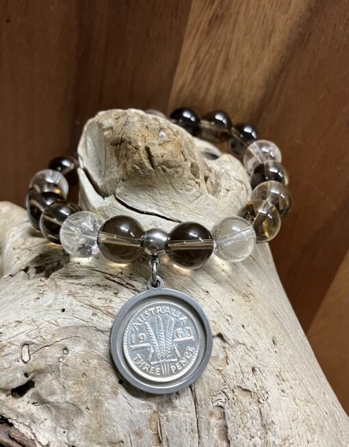 1963 Threepence Beaded Bracelet - Image 3
