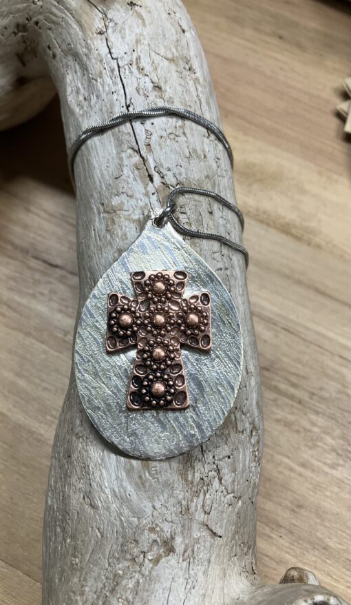 Decorative Cross Necklace
