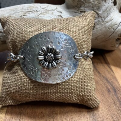 Sunflower Spoon Bracelet