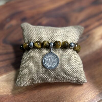 1964 Tigers Eye Beaded Bracelet