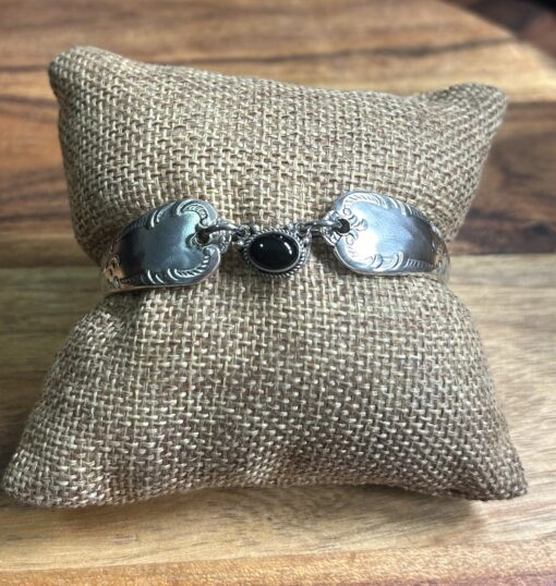 Stunning Silverware Connector Bracelet - Image 2