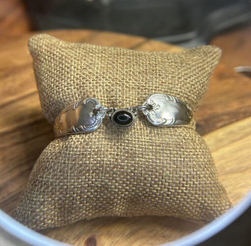 Stunning Silverware Connector Bracelet
