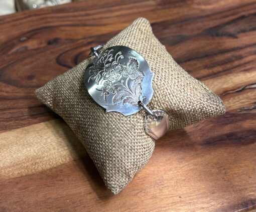 Embossed Vintage Jam Spoon Bracelet - Image 2