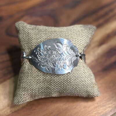 Embossed Vintage Jam Spoon Bracelet