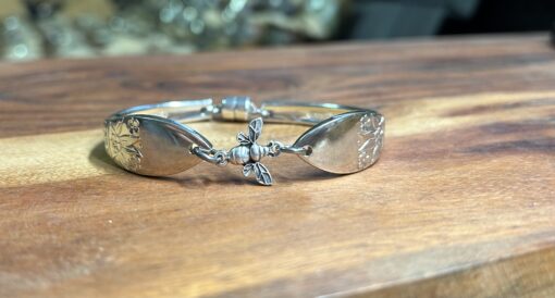 Angora Silverware Bee Bracelet - Image 2
