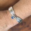 Art Deco Silverware Turtle Charm Bracelet - Image 2