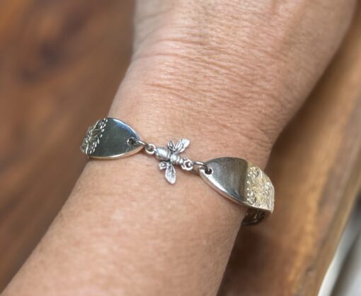 Angora Silverware Bee Bracelet - Image 3