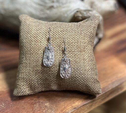 Dainty Decorative Silverware Earrings - Image 2