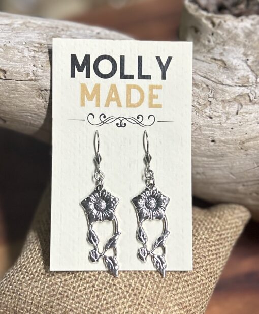 Enchanting Flower Earrings - Image 2