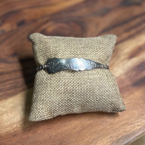 Vintage Dutch Spoon Handle Chain Bracelet - Image 3