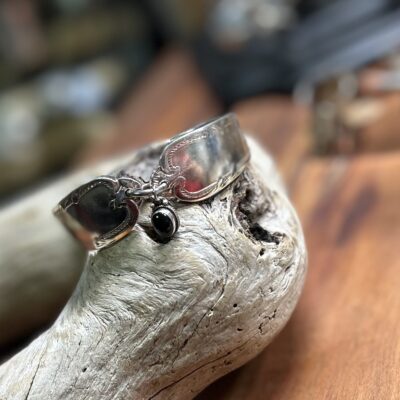 Vintage Spoon Handle Charm Bracelet