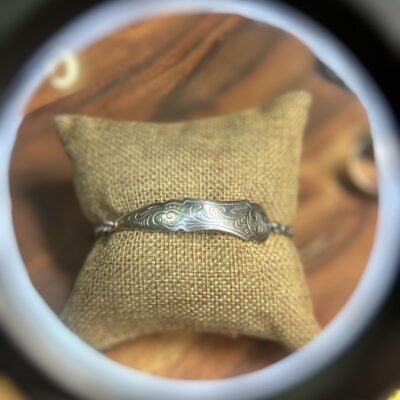 Vintage Dutch Spoon Handle Chain Bracelet
