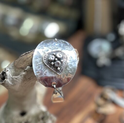 Amazing Hand Textured Vintage Spoon Bracelet