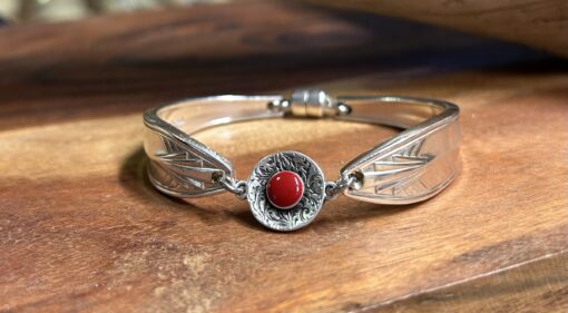 Art Deco Silverware Bracelet
