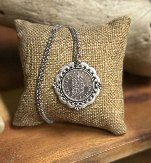1964 Coin Bezel Necklace - Image 3
