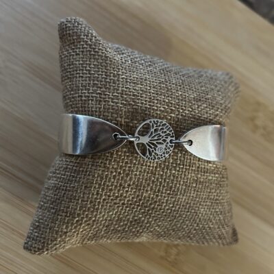 Ophelia Silverware Tree of Life Bracelet