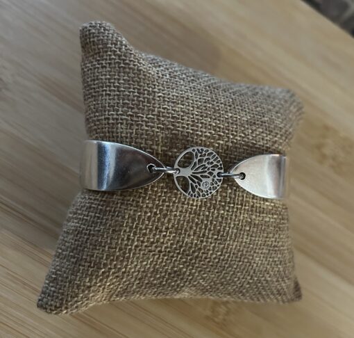 Ophelia Silverware Tree of Life Bracelet