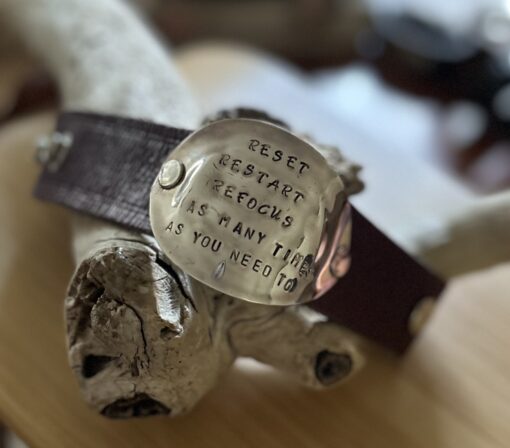 Inspirational Cuff Reset Refocus Reset As Many Times As You Need To - Image 3