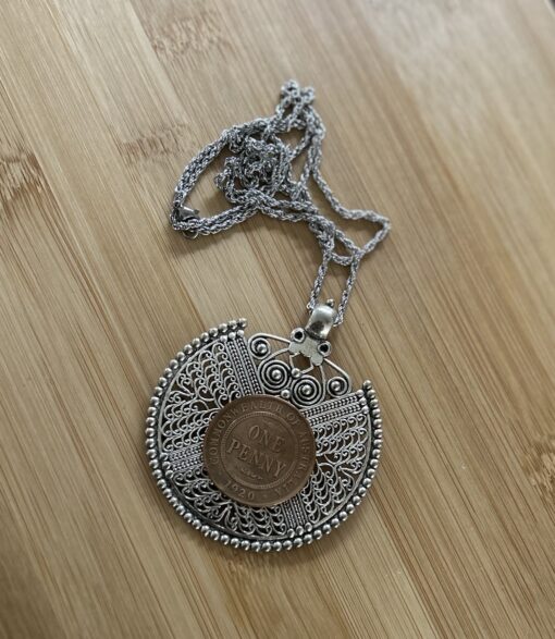 1920 Australian Penny Necklace - Image 2