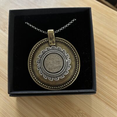 1959 Sixpence Layered Necklace