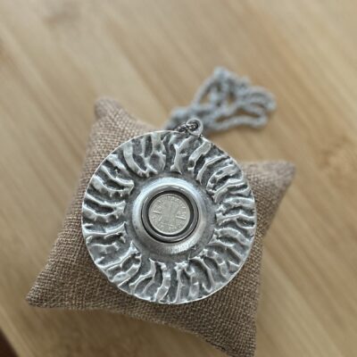 Chunky 1962 Threepence Necklace