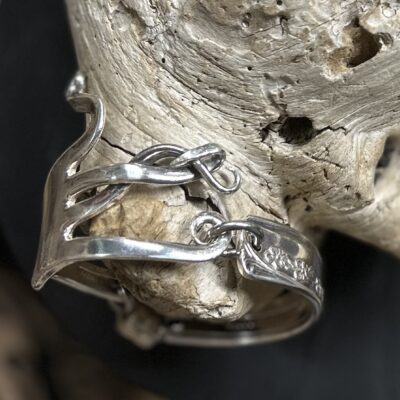 Unique Twist Fork Bracelet
