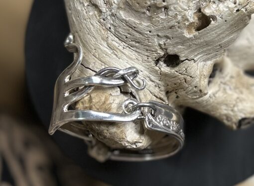 Unique Twist Fork Bracelet