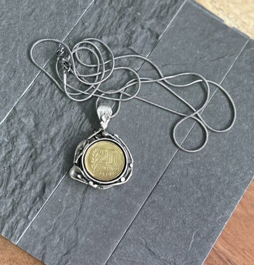 Enchanting Mexican Coin Necklace - Image 3