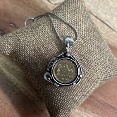 Enchanting Mexican Coin Necklace