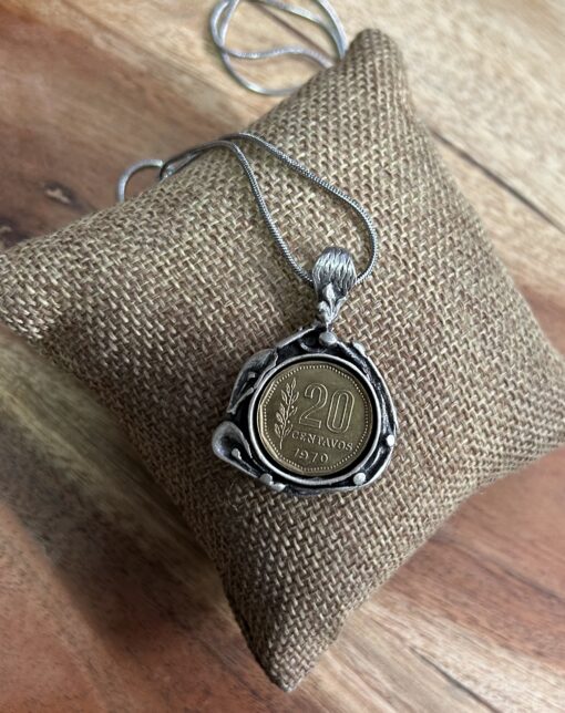 Enchanting Mexican Coin Necklace