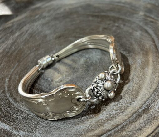 Ornate Chunky Vintage Bracelet - Image 2
