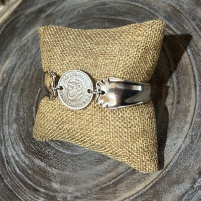 1956 Vintage Shilling Bracelet