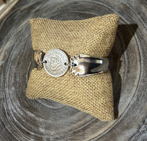 1956 Vintage Shilling Bracelet