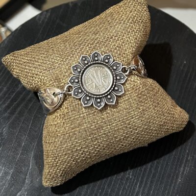 1959 Australian Threepence Silverware Bracelet