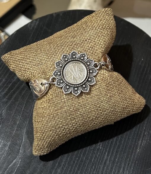 1959 Australian Threepence Silverware Bracelet