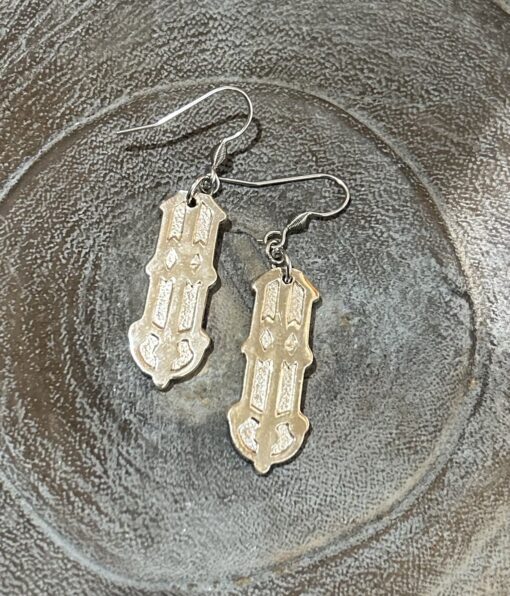 Apex Art Deco Earrings - Image 3