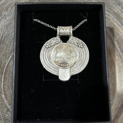 Domed 1962 Sixpence Necklace