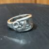 1950's Daffodil Silverware Ring - Image 2