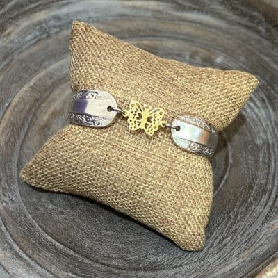 Whimsy Vintage Butterfly Bracelet