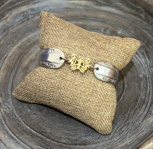 Whimsy Vintage Butterfly Bracelet