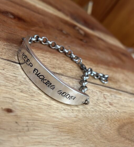 Keep Fucking Going Bracelet