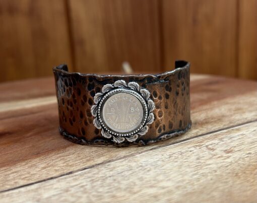 One of a kind Copper Cuff Bracelet