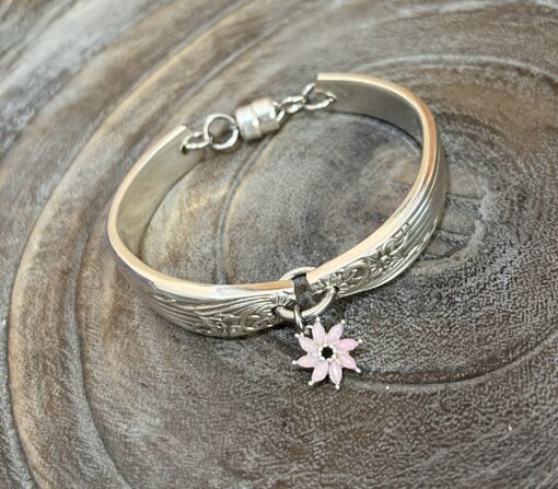 Australian Rodd Silverware Pink Charm Bracelet - Image 2