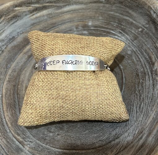 Keep Fucking Going Bracelet - Image 2