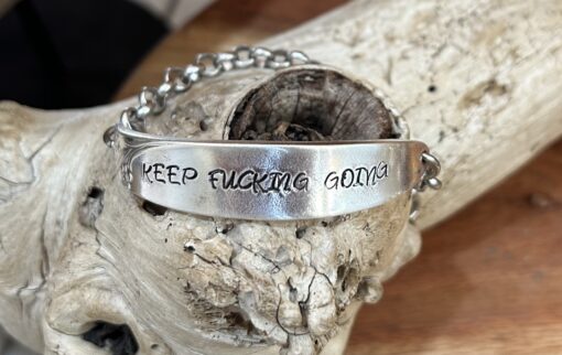 Keep Fucking Going Bracelet - Image 3