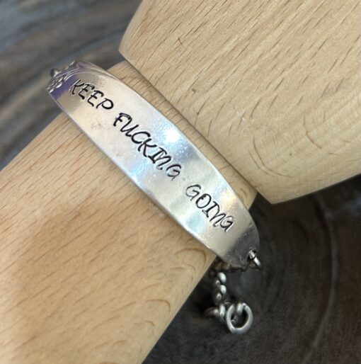 Keep Fucking Going Bracelet - Image 4
