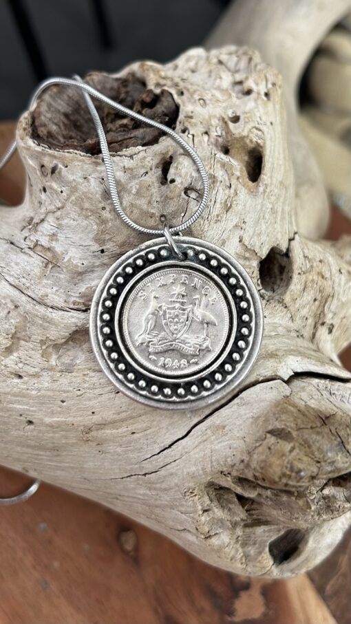 Timeless 1948 Sixpence Necklace - Image 2